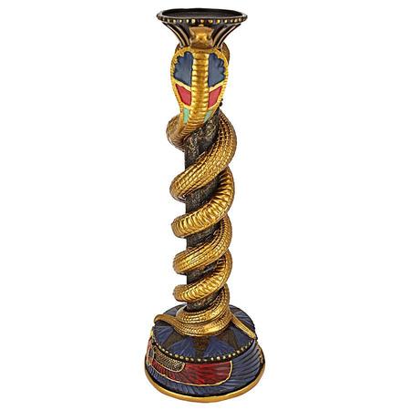 Design Toscano Renenutet, the Cobra Goddess Altar Candlestick QL12201